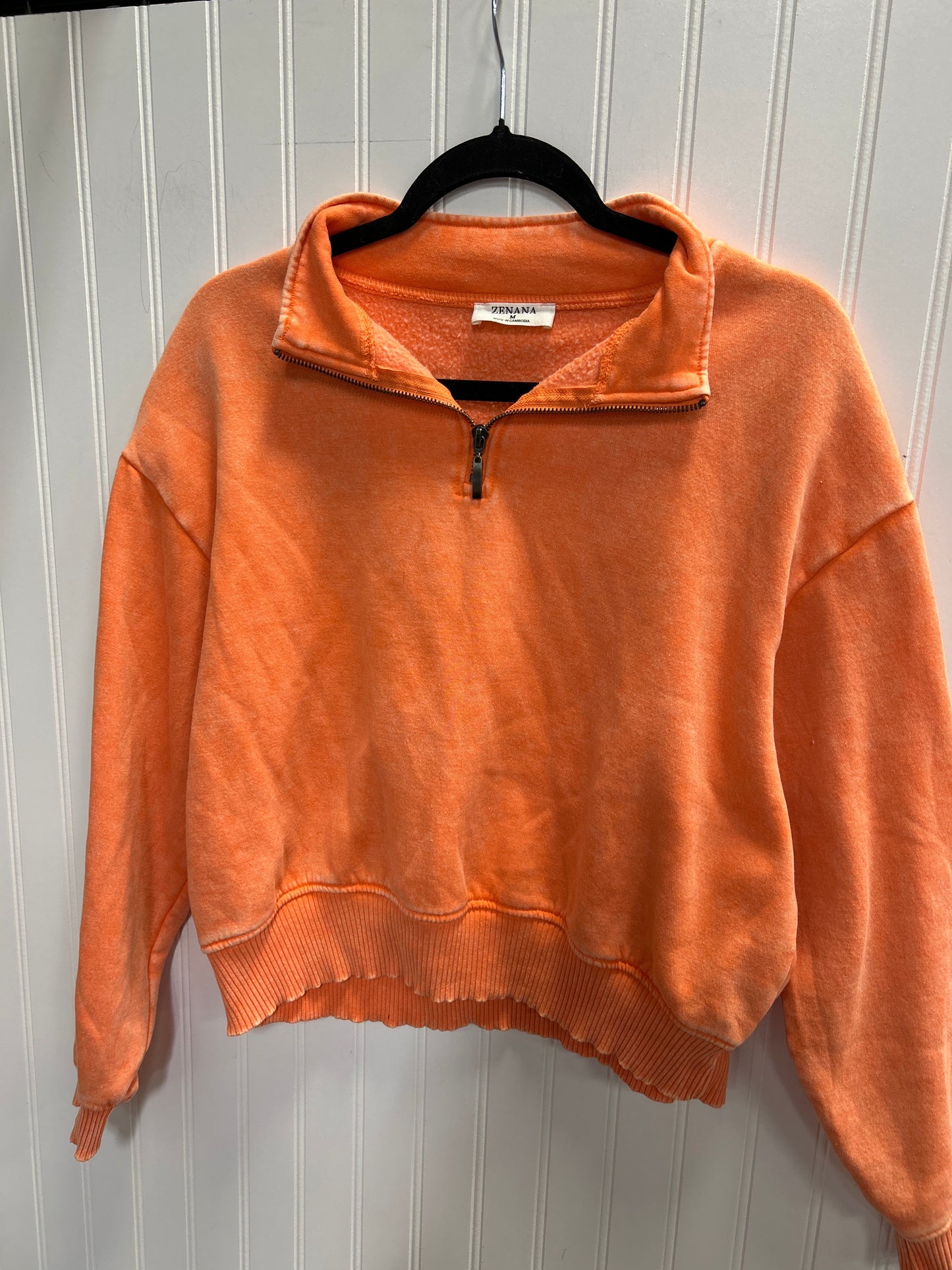 Top Ls By Zenana Outfitters In Orange, Size:M