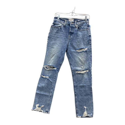 Jeans Straight By Frame In Blue, Size:2