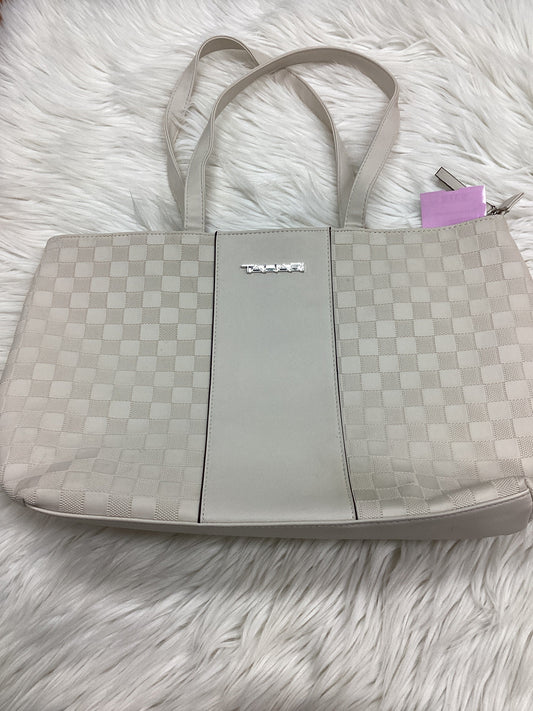 Tote By Tahari In Cream, Size:Large