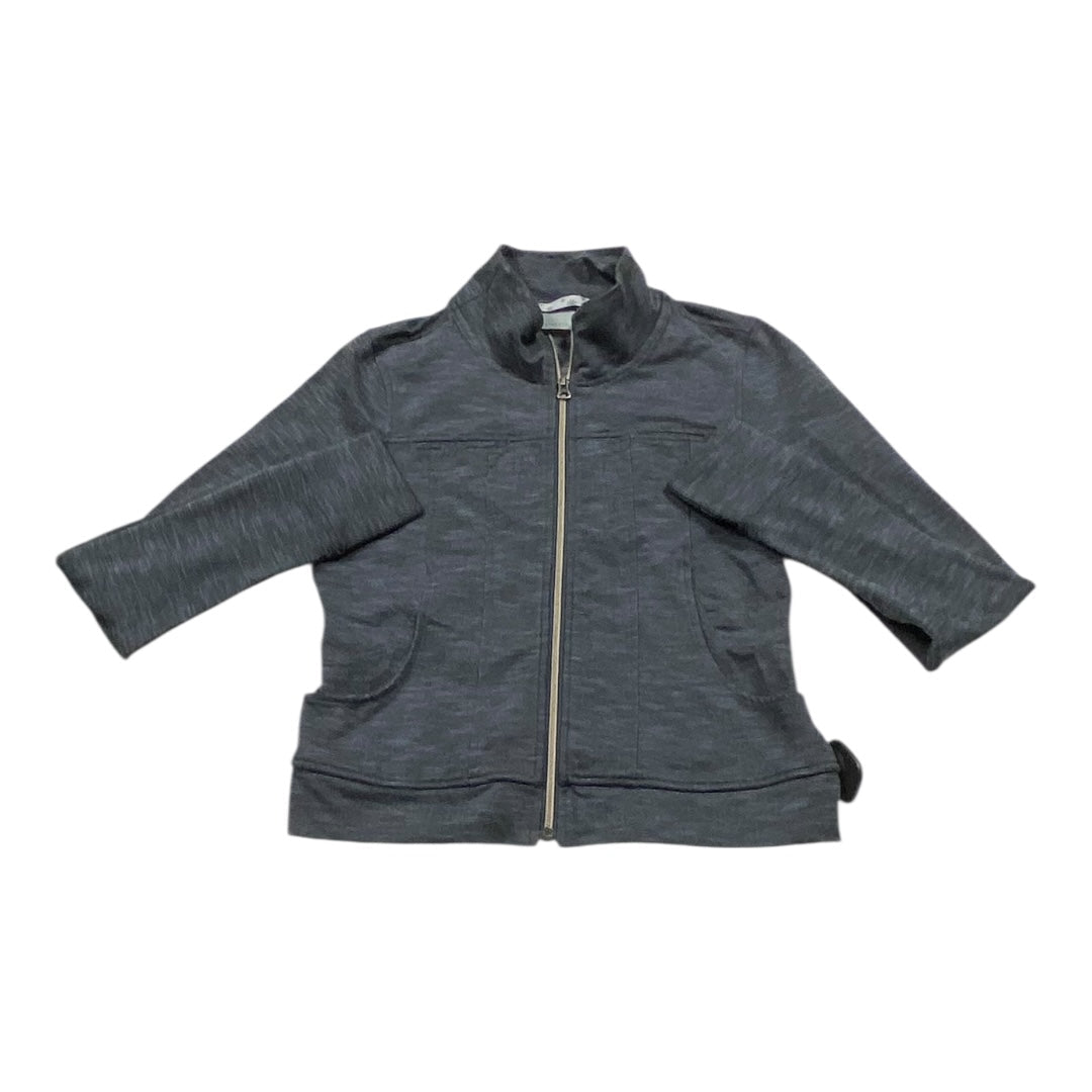 Athletic Jacket By Athleta In Blue, Size:S