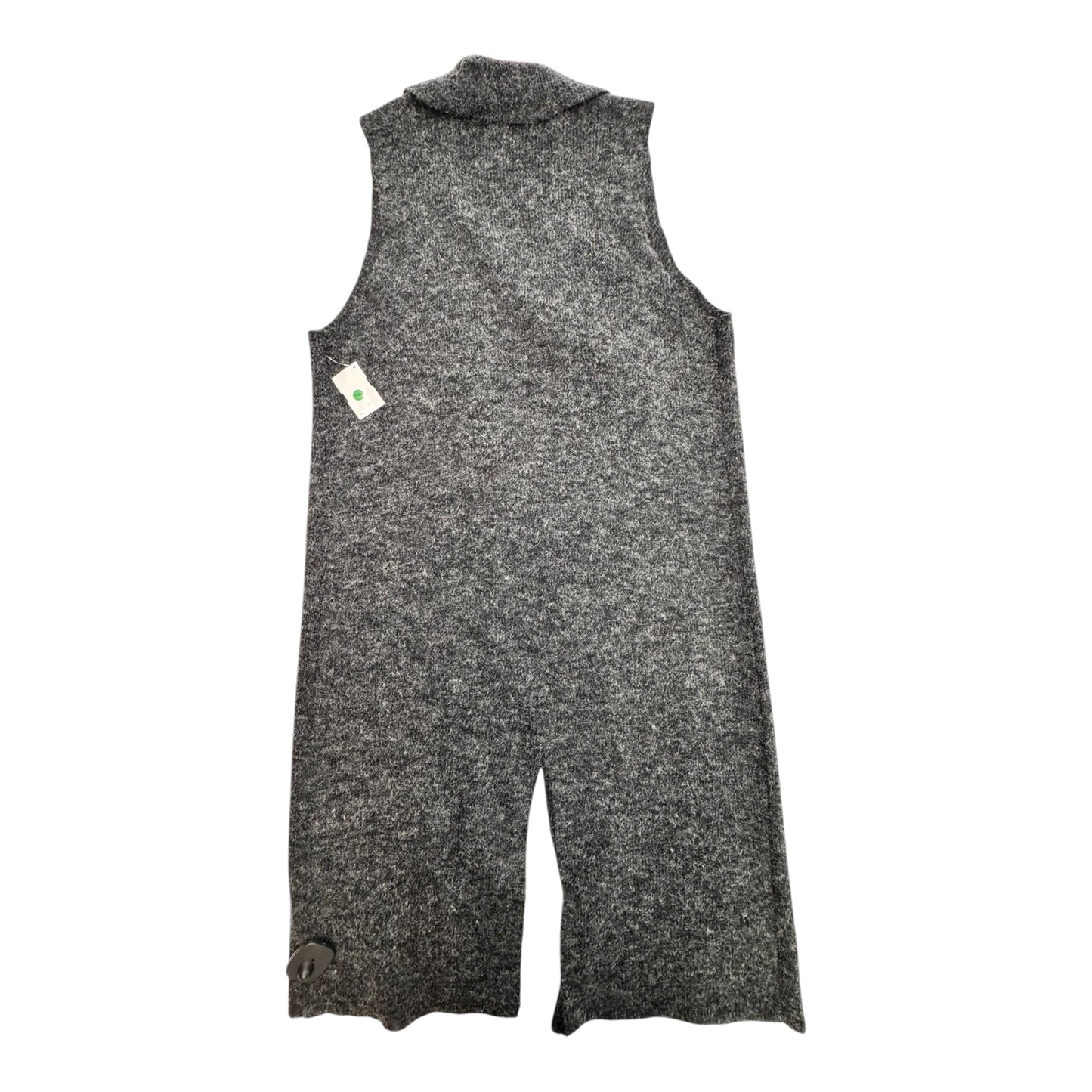 Vest Sweater By Hem & Thread In Grey, Size:L