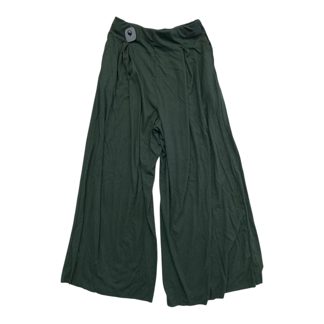 Pants Wide Leg By Cmc In Green, Size:S