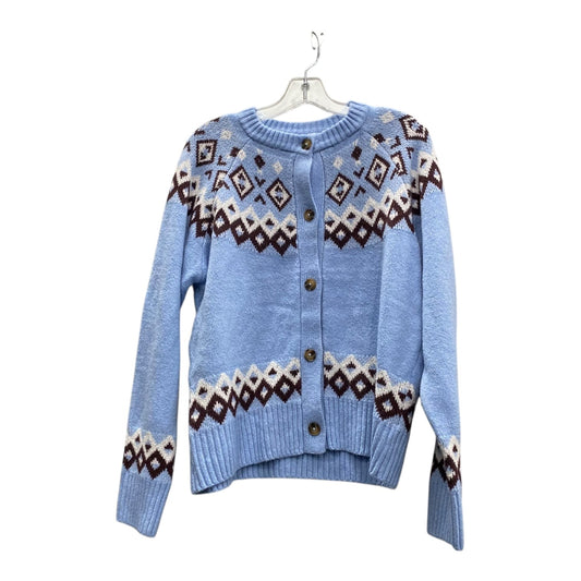 Sweater By Time And Tru In Blue & Brown, Size:S
