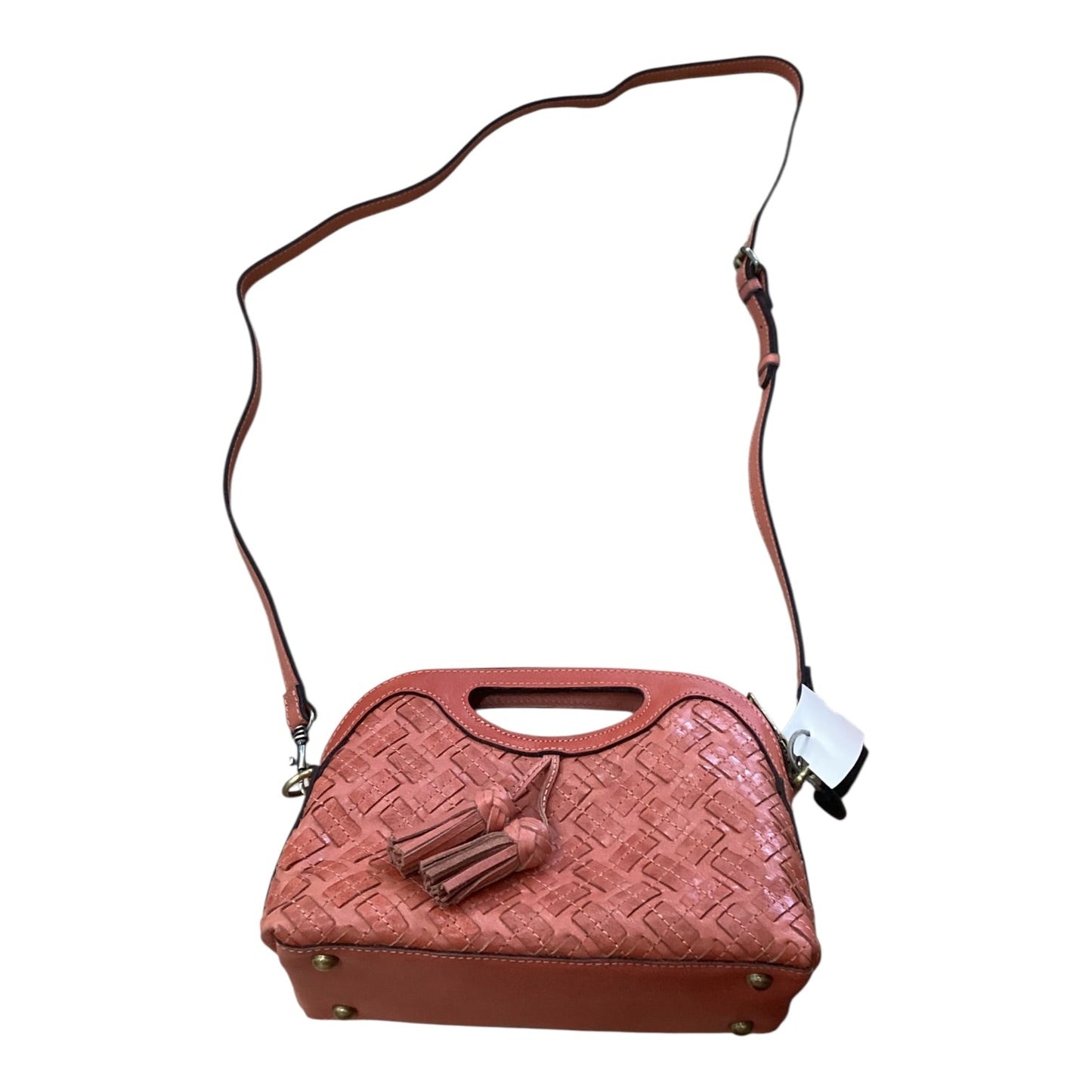 Crossbody Designer By Patricia Nash In Coral, Size:Medium