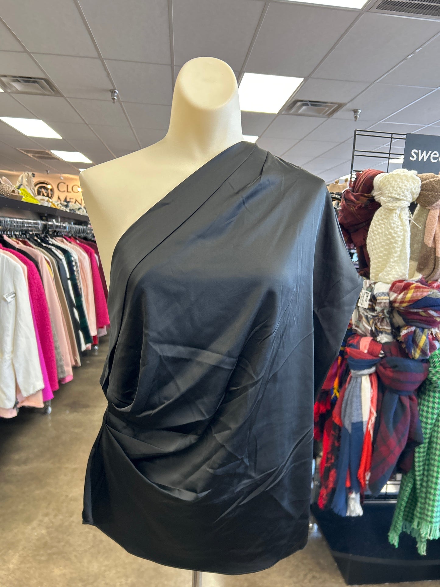 Blouse Sleeveless By Do + Be In Black, Size:S