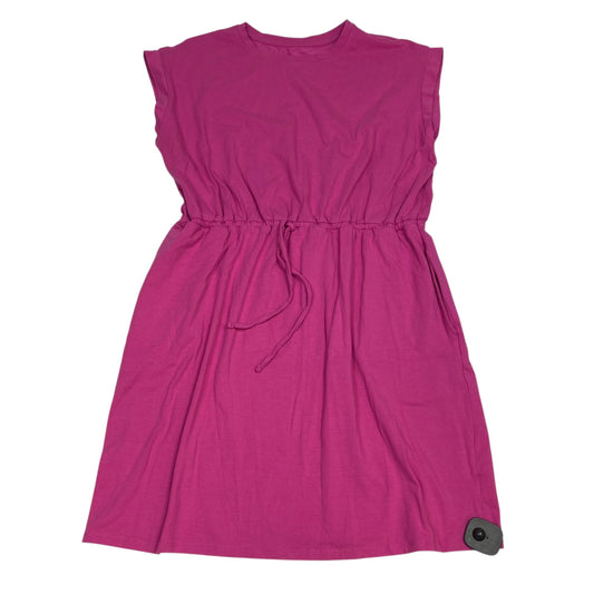 Dress Casual Short By A New Day In Pink, Size:Xxl