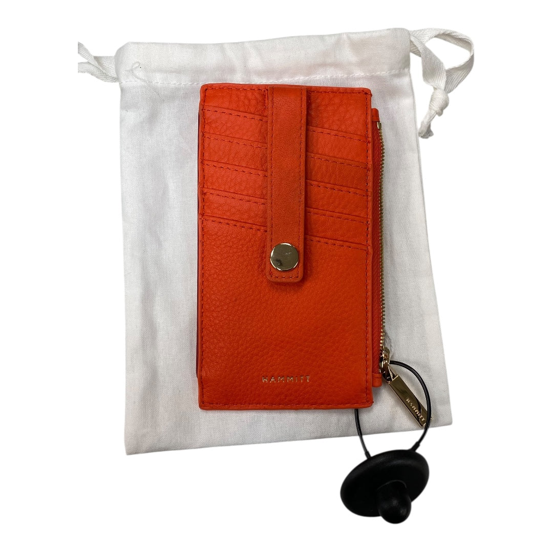 Wallet Designer By Hammitt In Orange, Size:Small
