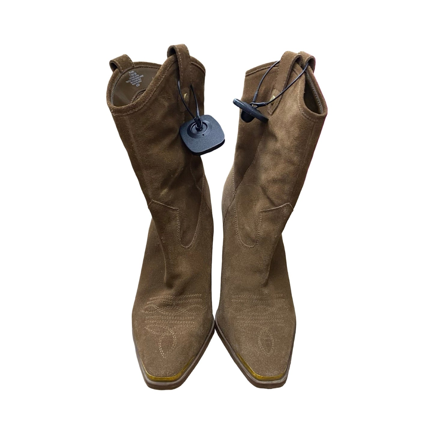 Boots Western By Vince Camuto In Brown, Size:7.5