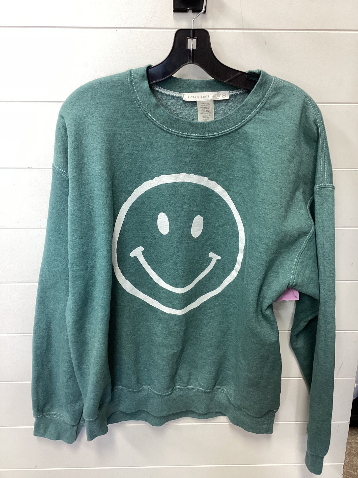 Sweatshirt Crewneck By Altard State In Green, Size:M