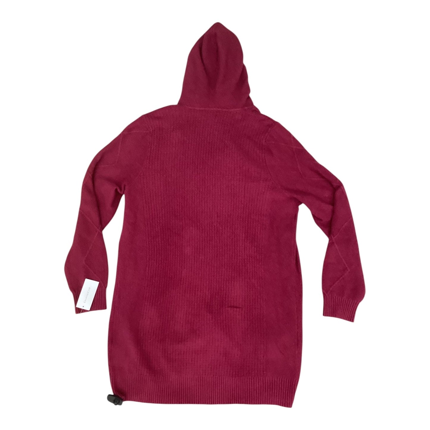 Sweater Cardigan By Charter Club In Pink, Size:Xl