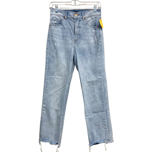 Jeans Straight By Express In Blue Denim, Size:2