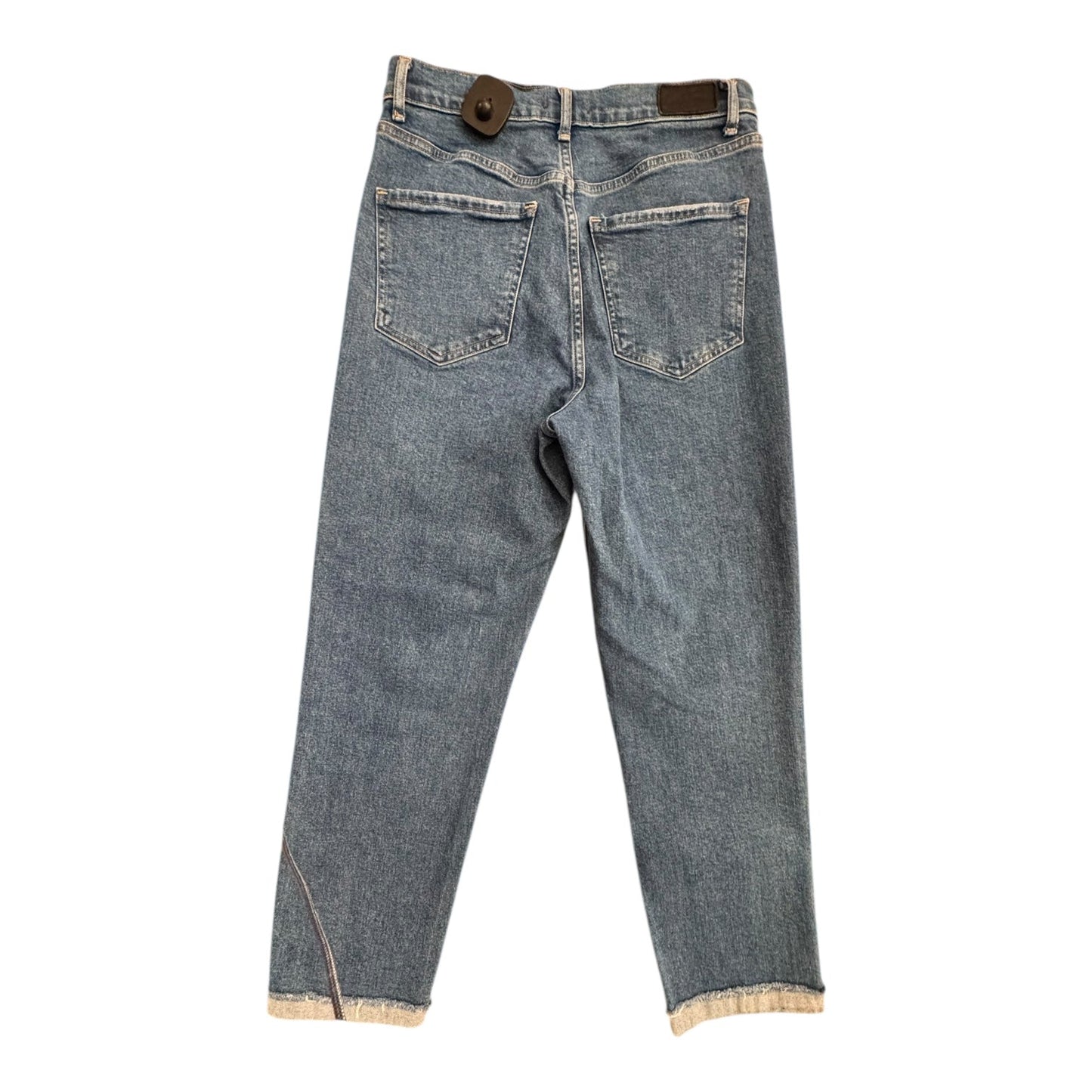 Jeans Straight By Express In Blue Denim, Size:8