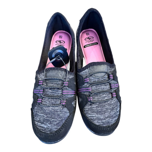 Shoes Athletic By Athletic Works In Black & Grey, Size:8.5