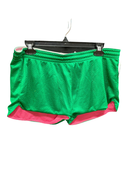 Athletic Shorts By Nike Apparel In Green, Size: M