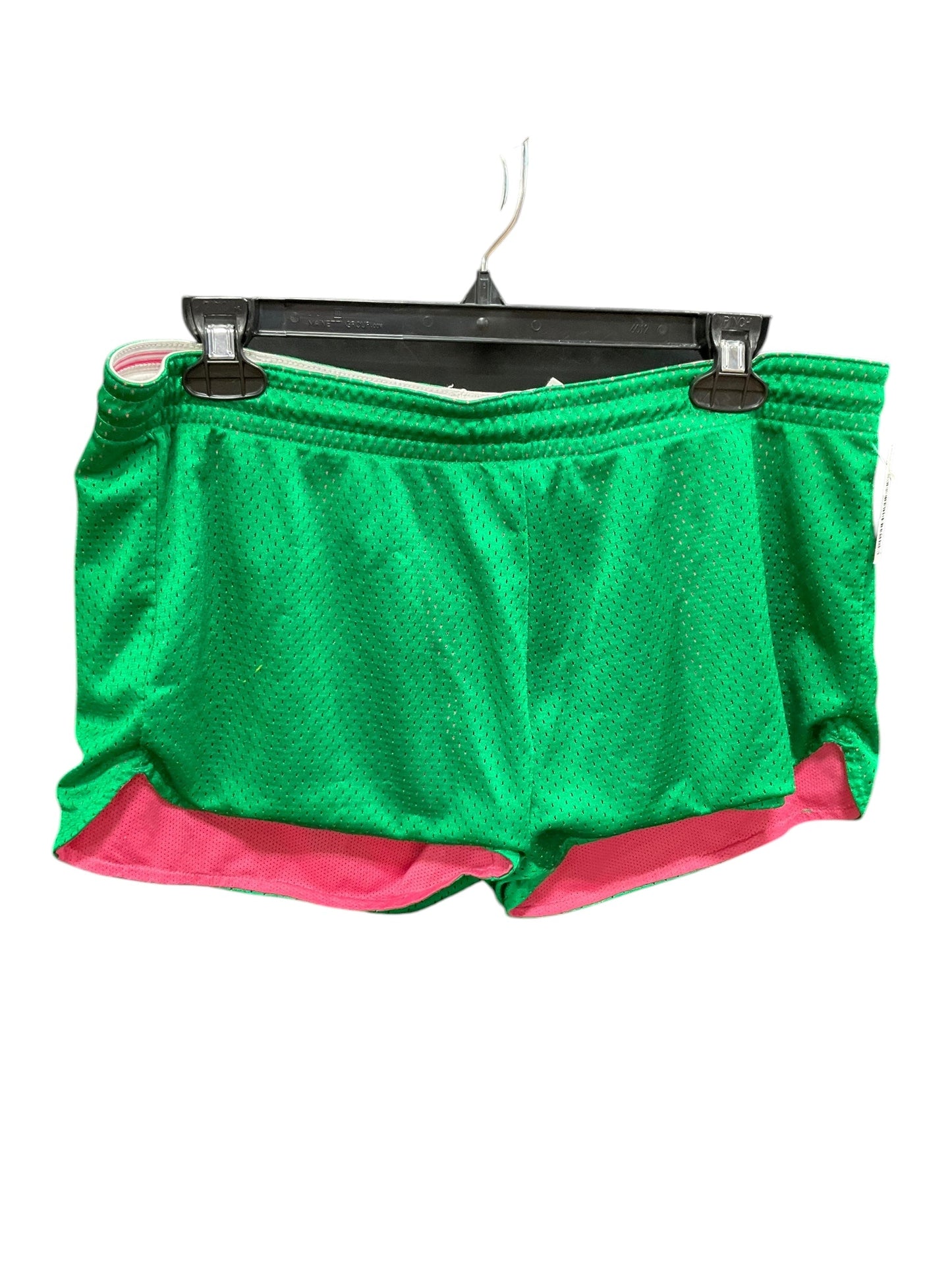 Athletic Shorts By Nike Apparel In Green, Size: M