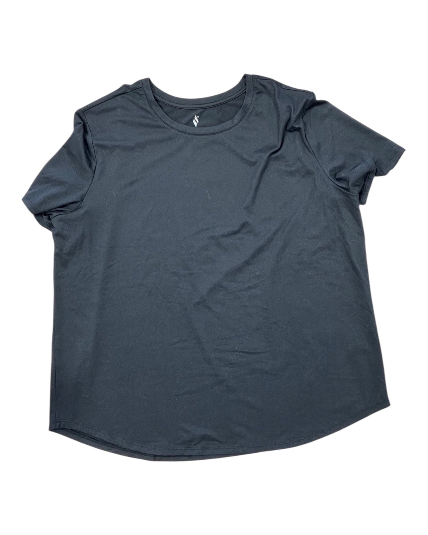 Top Ss Basic By Skechers In Black, Size:2X