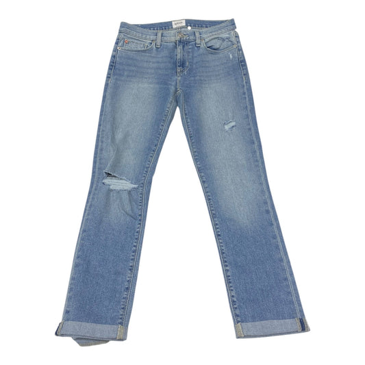 Jeans Straight By Hudson In Blue Denim, Size:4
