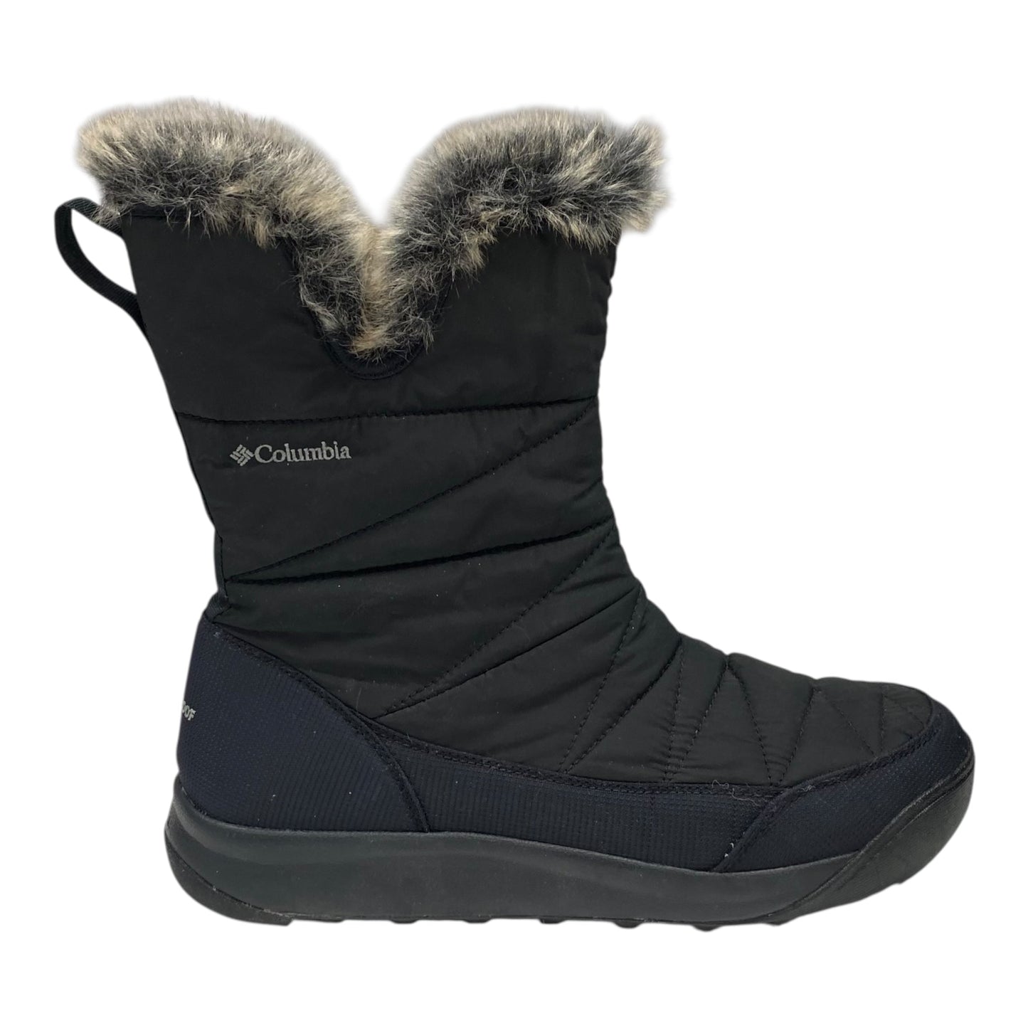 Boots Snow By Columbia In Black, Size:11