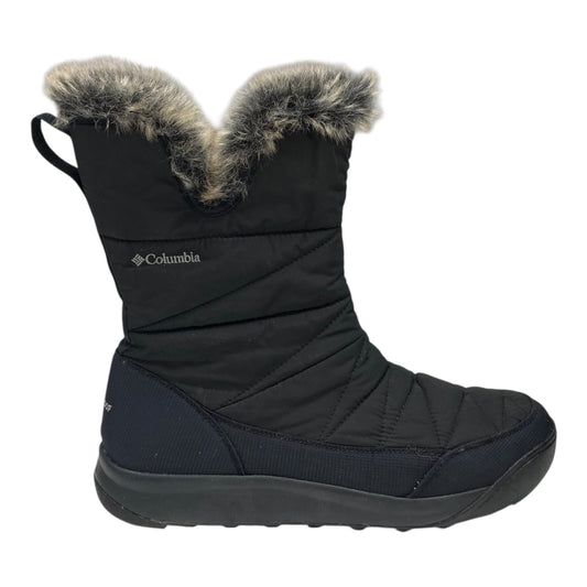 Boots Snow By Columbia In Black, Size:11