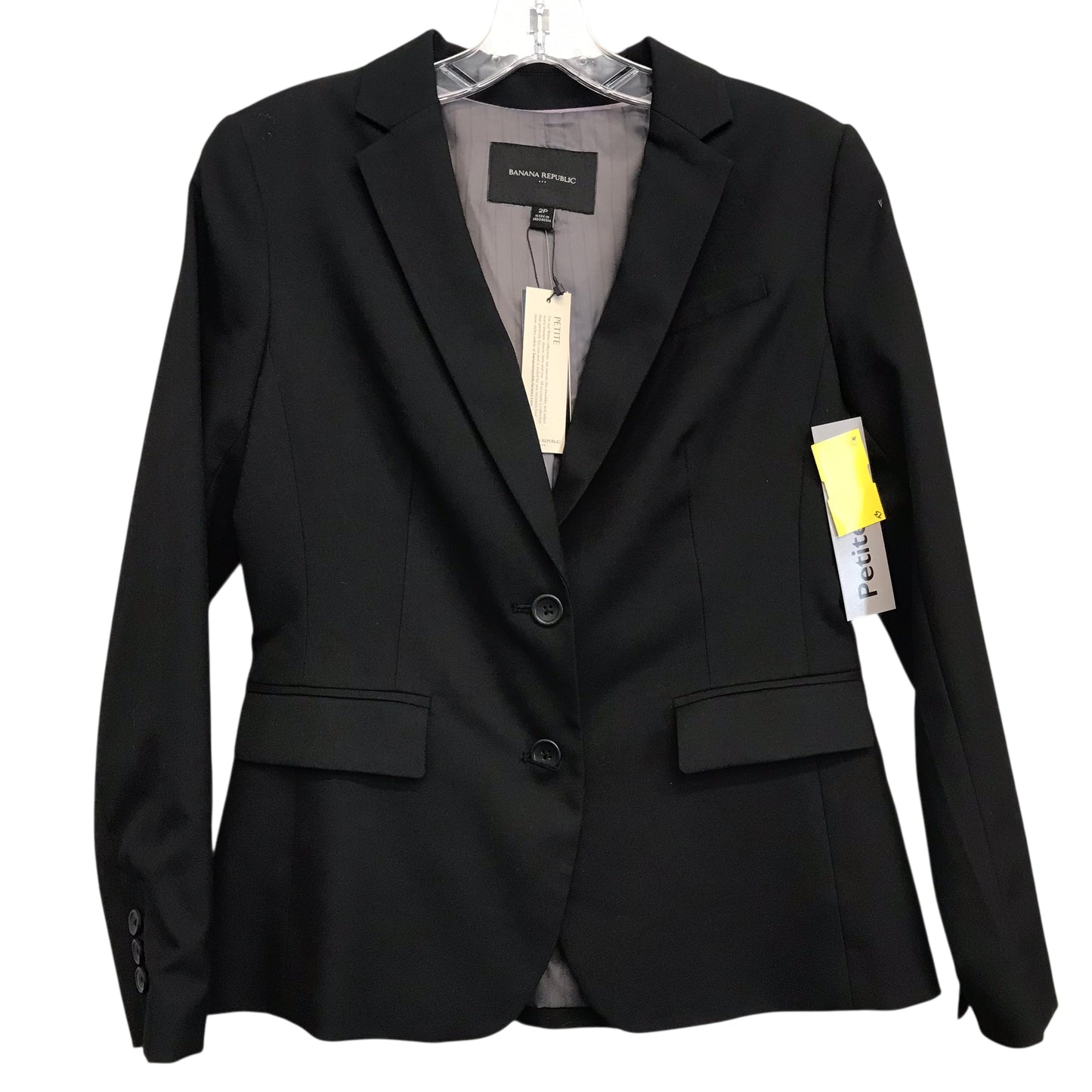 Blazer By Banana Republic In Black, Size:Xsp