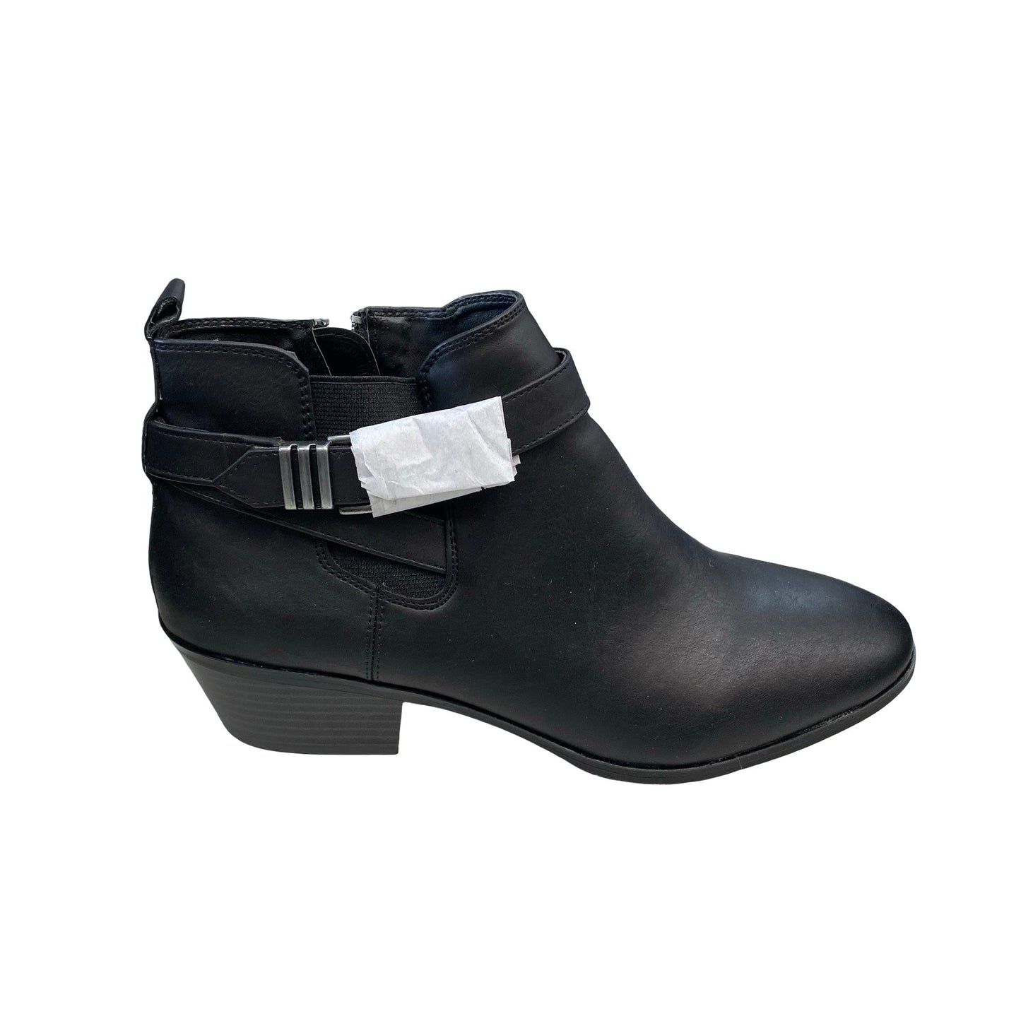 Boots Ankle Heels By Style And Company In Black, Size:10