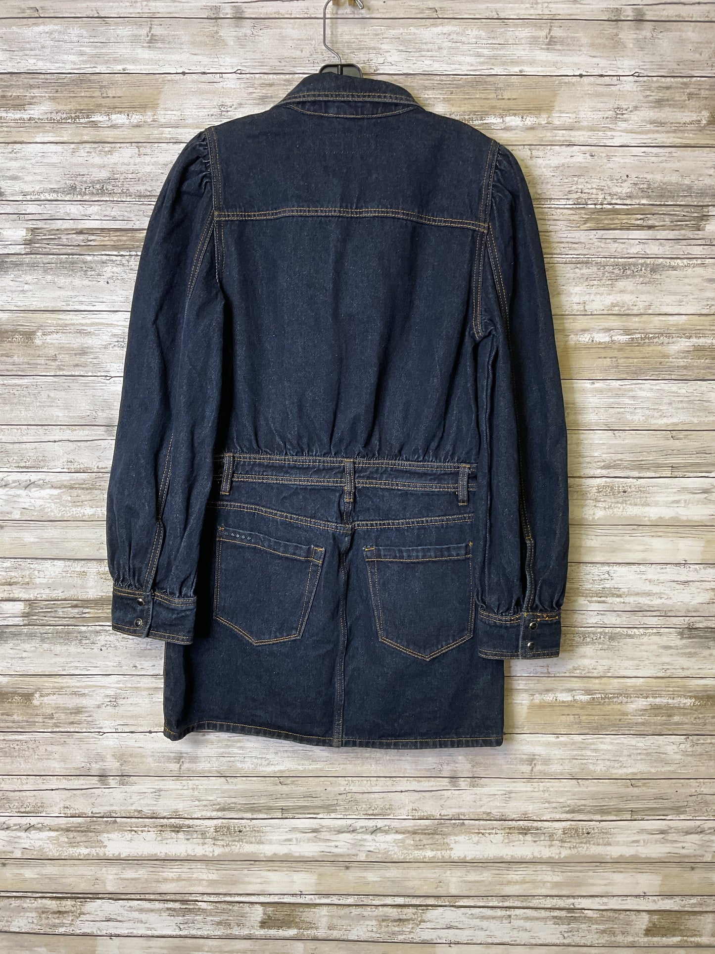 Dress Casual Midi By Blanknyc In Blue Denim, Size:L