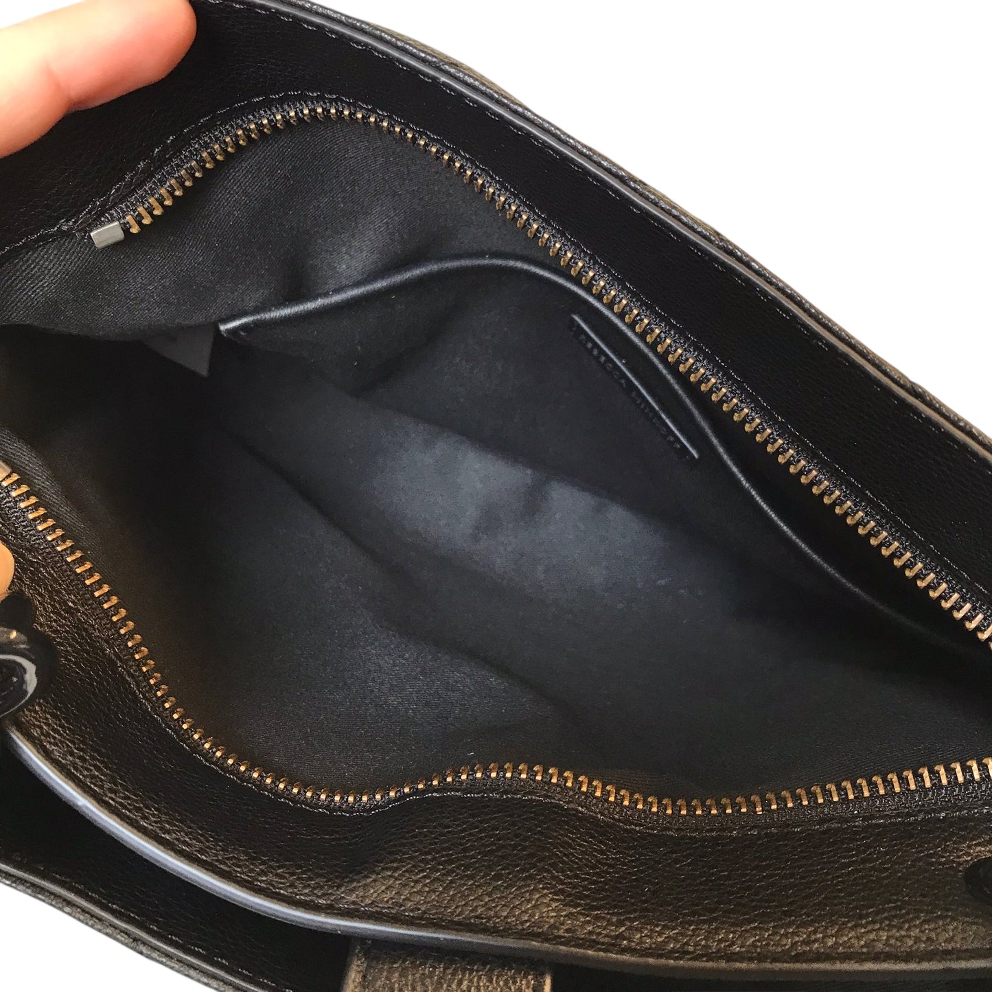 Handbag Designer By Rebecca Minkoff In Black, Size:Medium