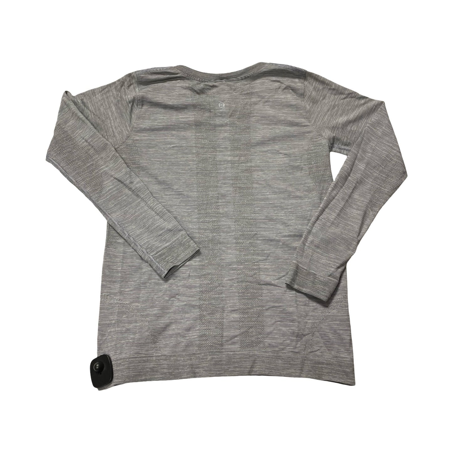 Athletic Top Ls Collar By Lululemon In Grey, Size:6