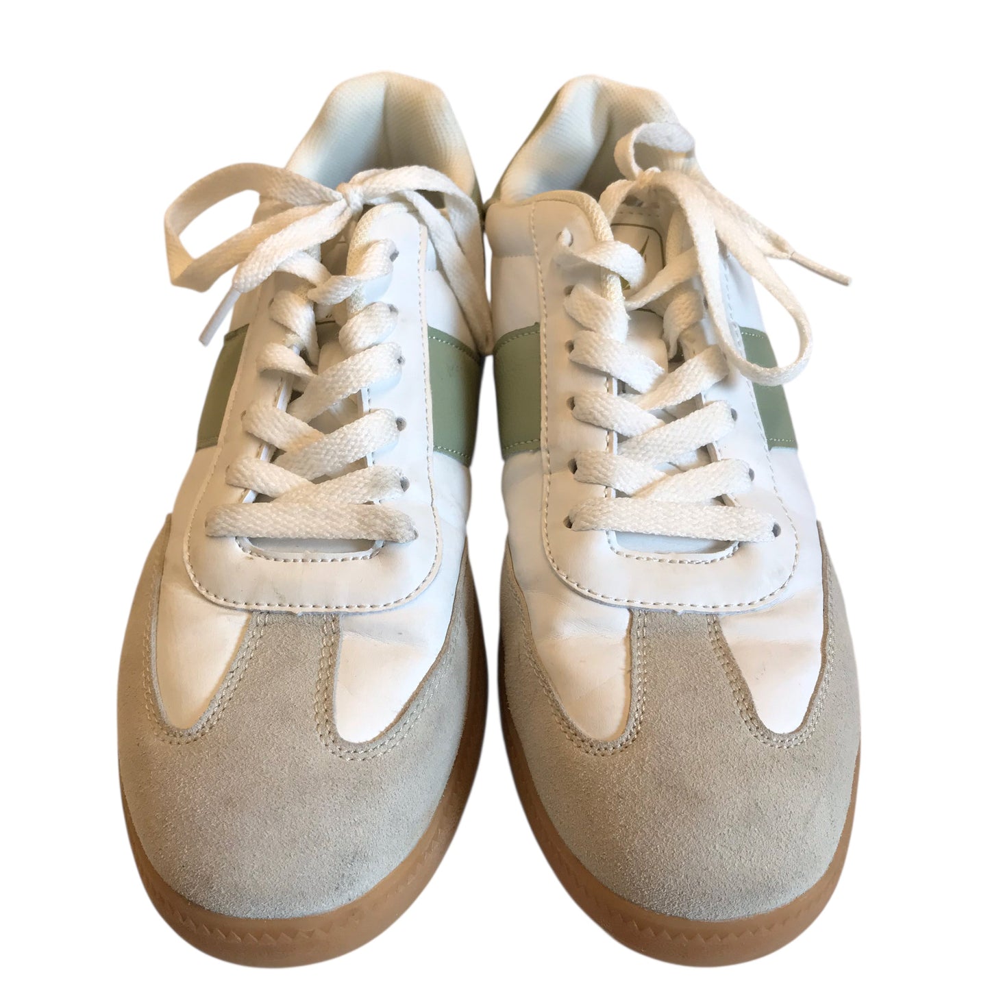 Shoes Sneakers By Nautica In Green & White, Size:9