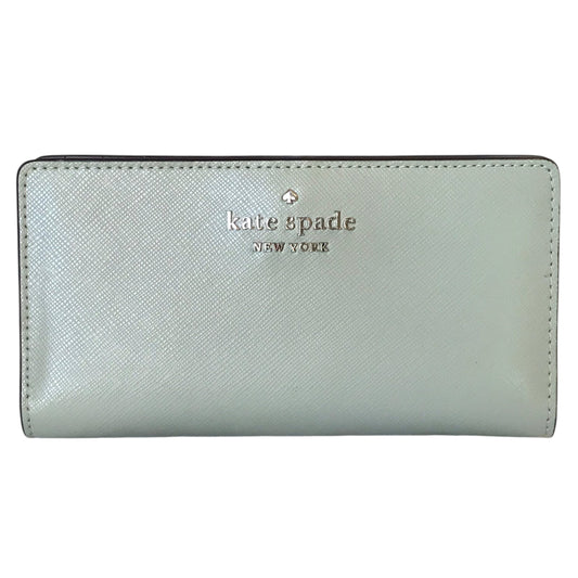 Wallet Designer By Kate Spade In Green, Size:Medium