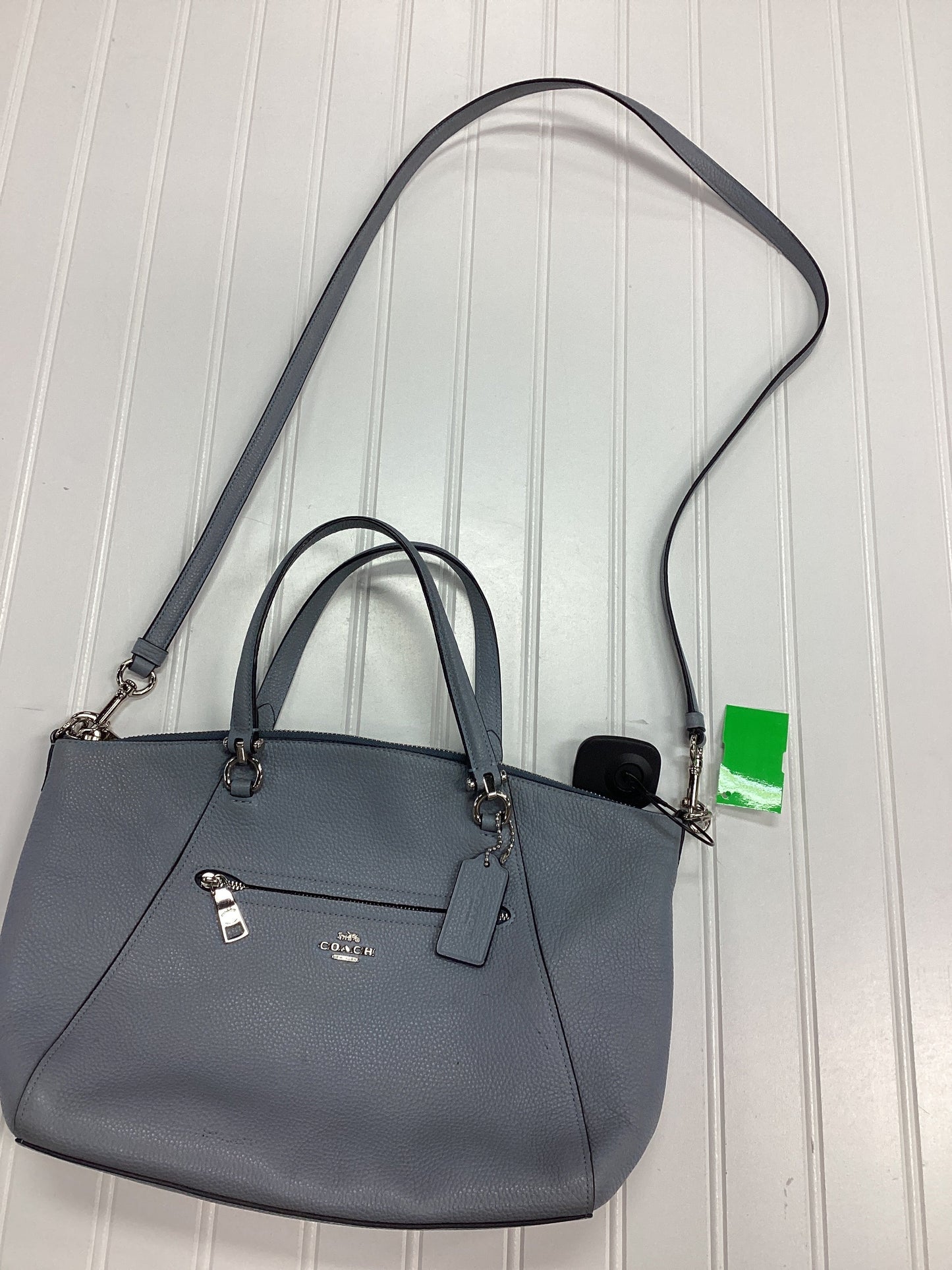 Handbag Designer By Coach In Blue, Size:Medium