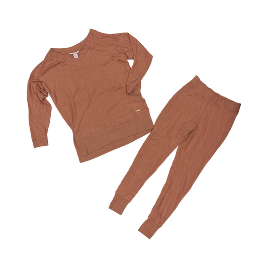 Lounge Set Pants By Victorias Secret In Orange, Size:S