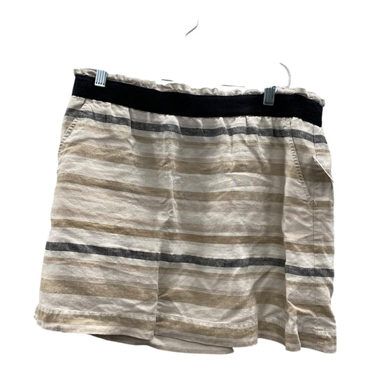 Skirt Mini & Short By Loft In Tan, Size:M