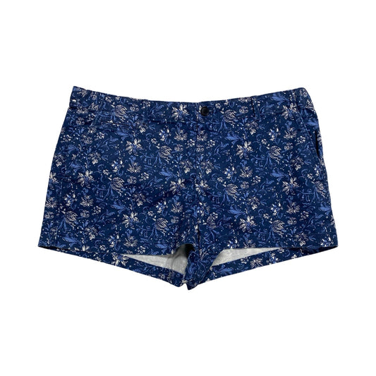 Shorts By Gap In Blue & White, Size:14