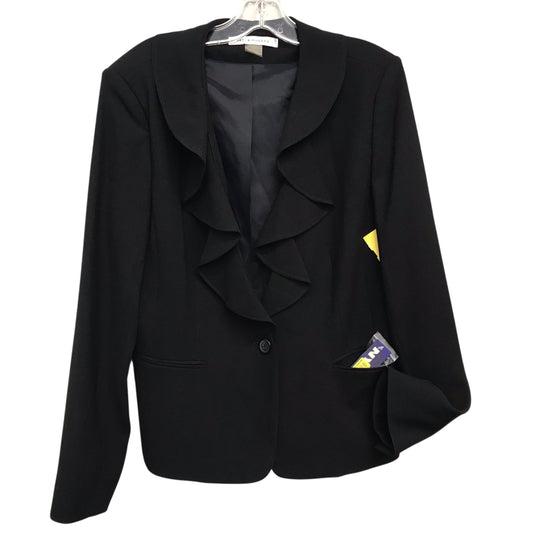 Blazer By Peter Nygard In Black, Size:L