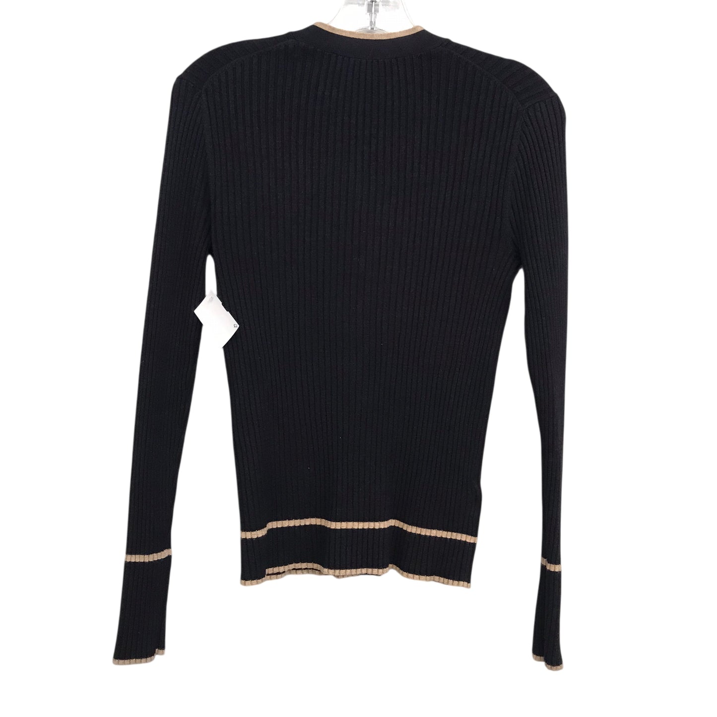 Sweater Cardigan By Loft In Black, Size:S