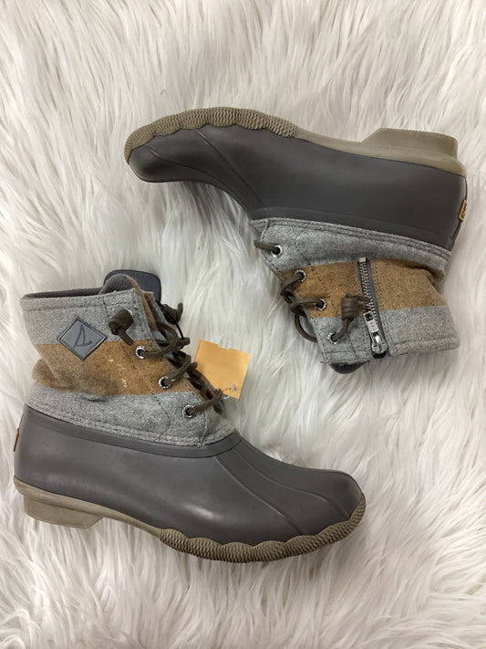Boots Snow By Sperry In Grey, Size:7.5