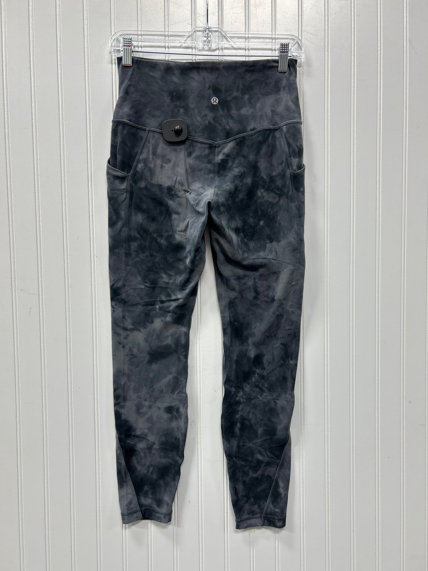 Athletic Leggings By Lululemon In Grey, Size:L