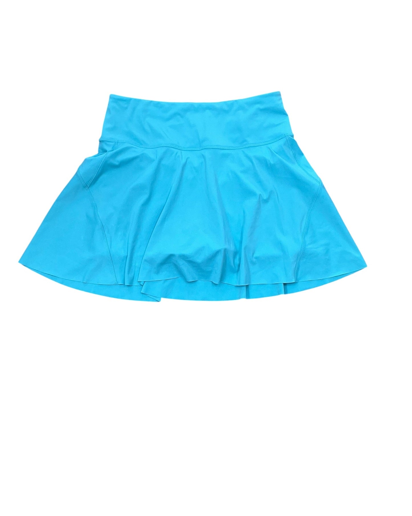 Athletic Skort By Athleta In Teal, Size:M