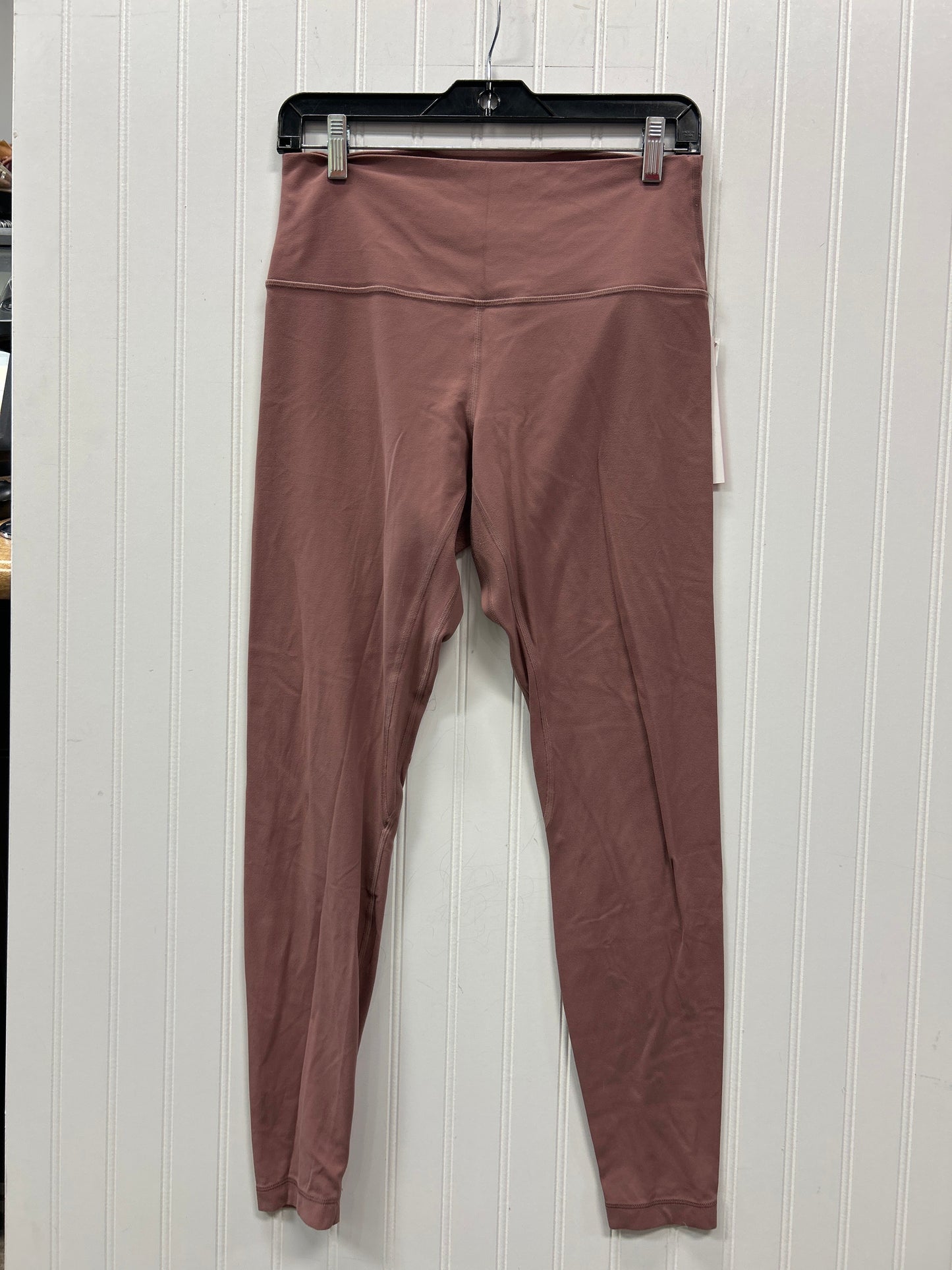 Athletic Leggings By Lululemon In Pink, Size:10