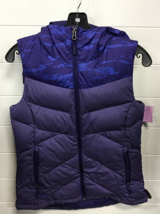 Vest Puffer & Quilted By The North Face In Purple, Size:S