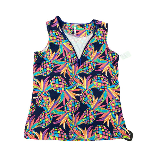 Top Sleeveless By Lulu B In Multi, Size:Xs
