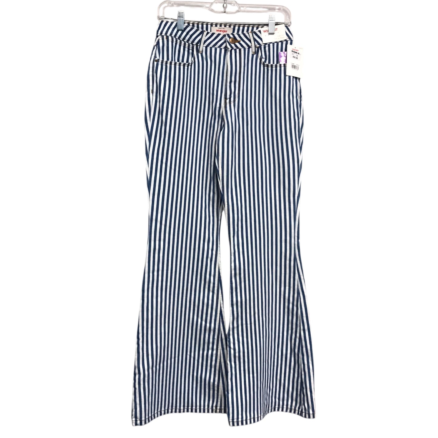 Jeans Boot Cut By Wrangler In Striped Pattern, Size:6