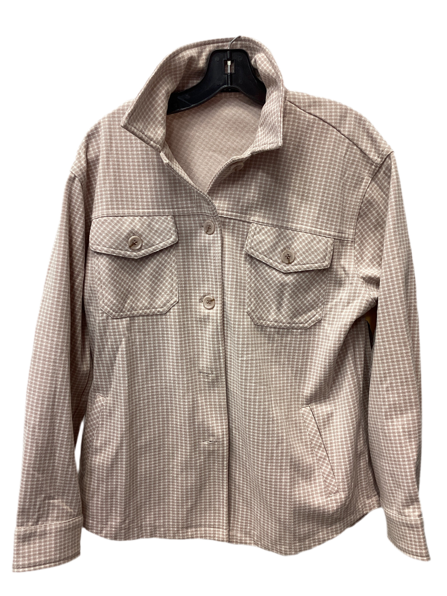 Jacket Fleece By Potters Pot In Pink, Size:M