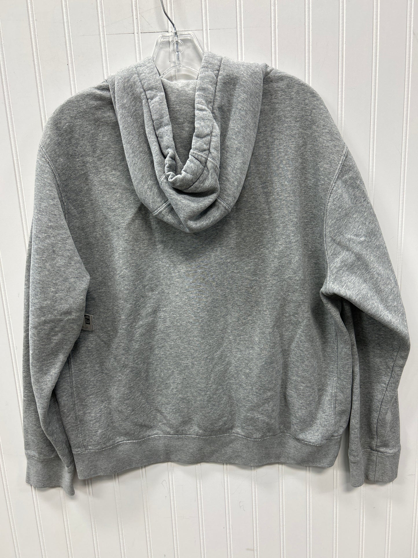 Sweatshirt Hoodie By Nike Apparel In Grey, Size:M