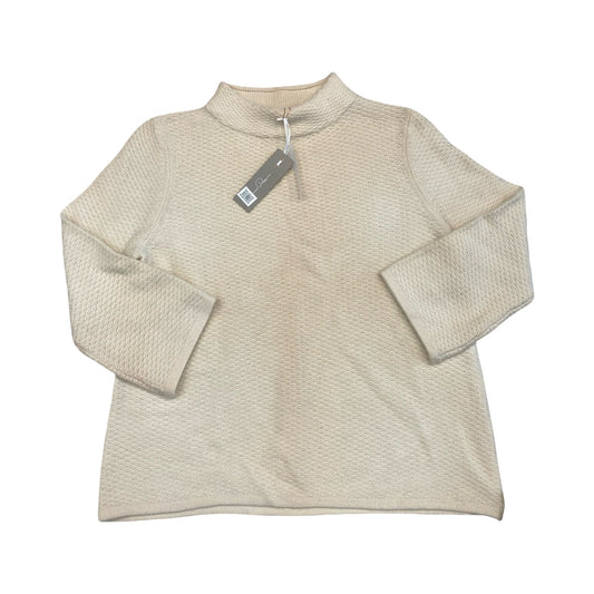 Sweater Cashmere By Cmb In Cream, Size:L