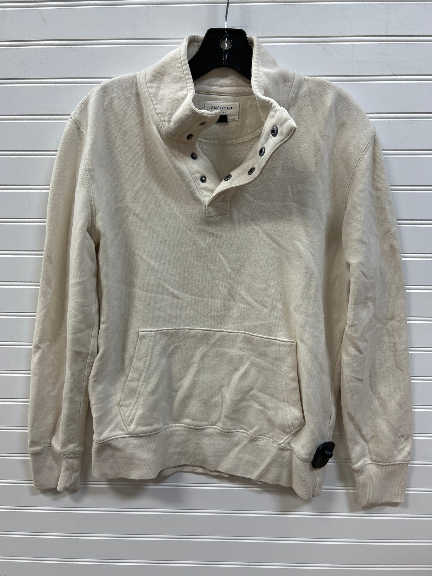 Sweatshirt Collar By American Eagle In Cream, Size:Xs