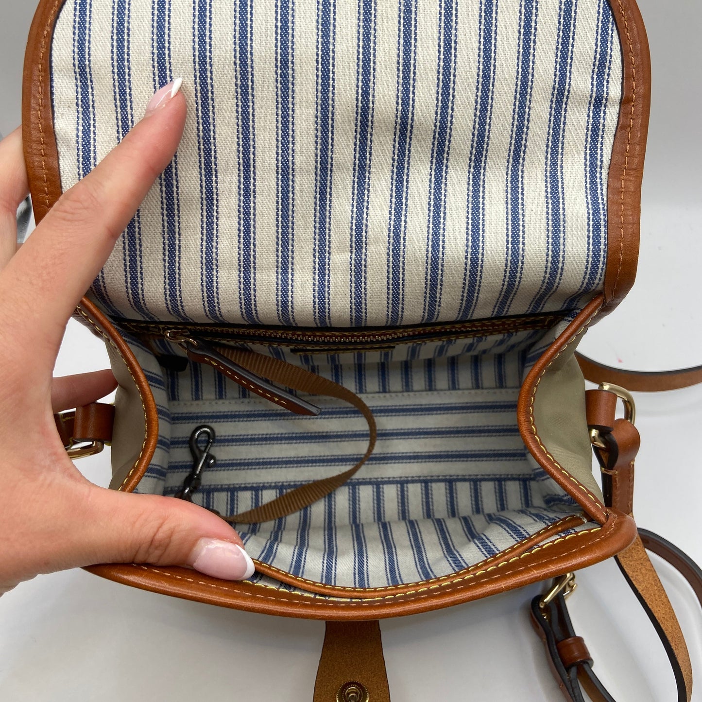 Crossbody Designer By Dooney And Bourke, Size: Small
