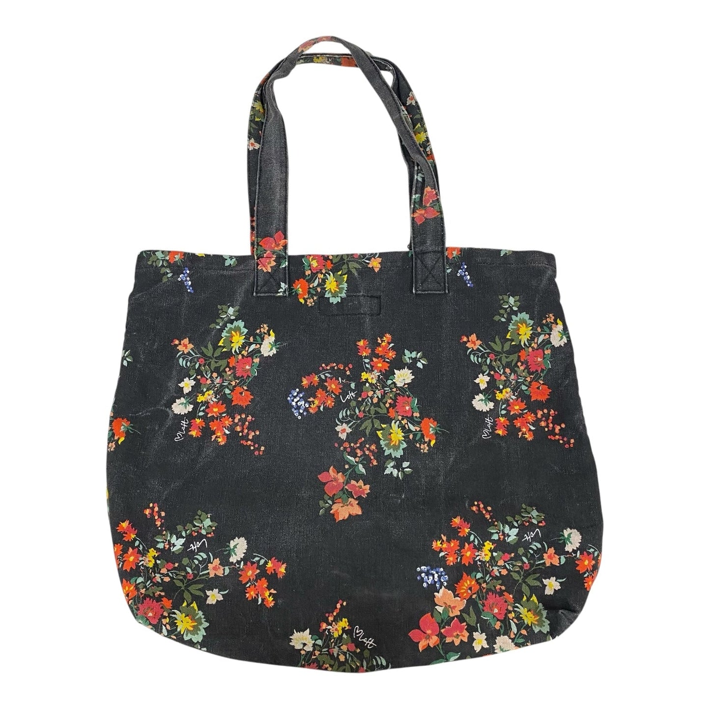 Tote By Loft In Floral Print, Size:Medium