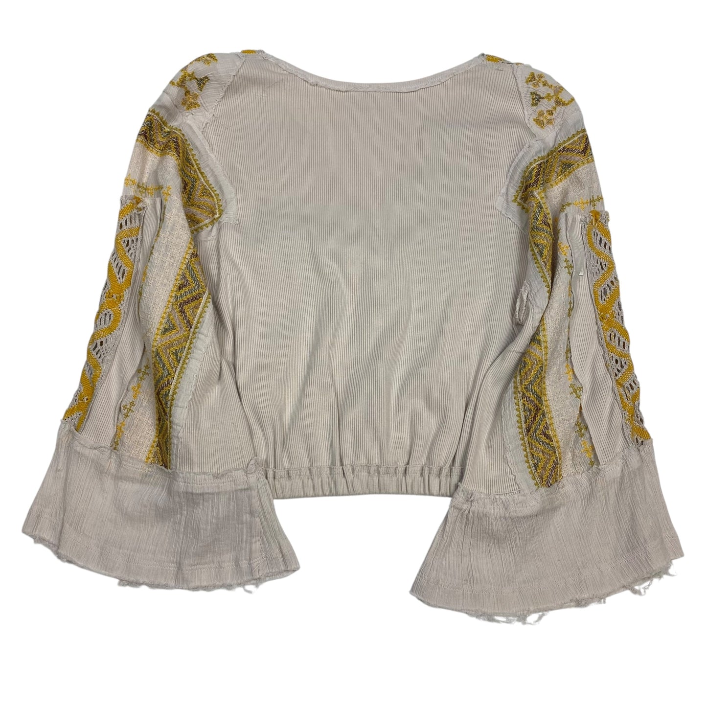 Top Ls By Free People In Pink & Yellow, Size:Xs
